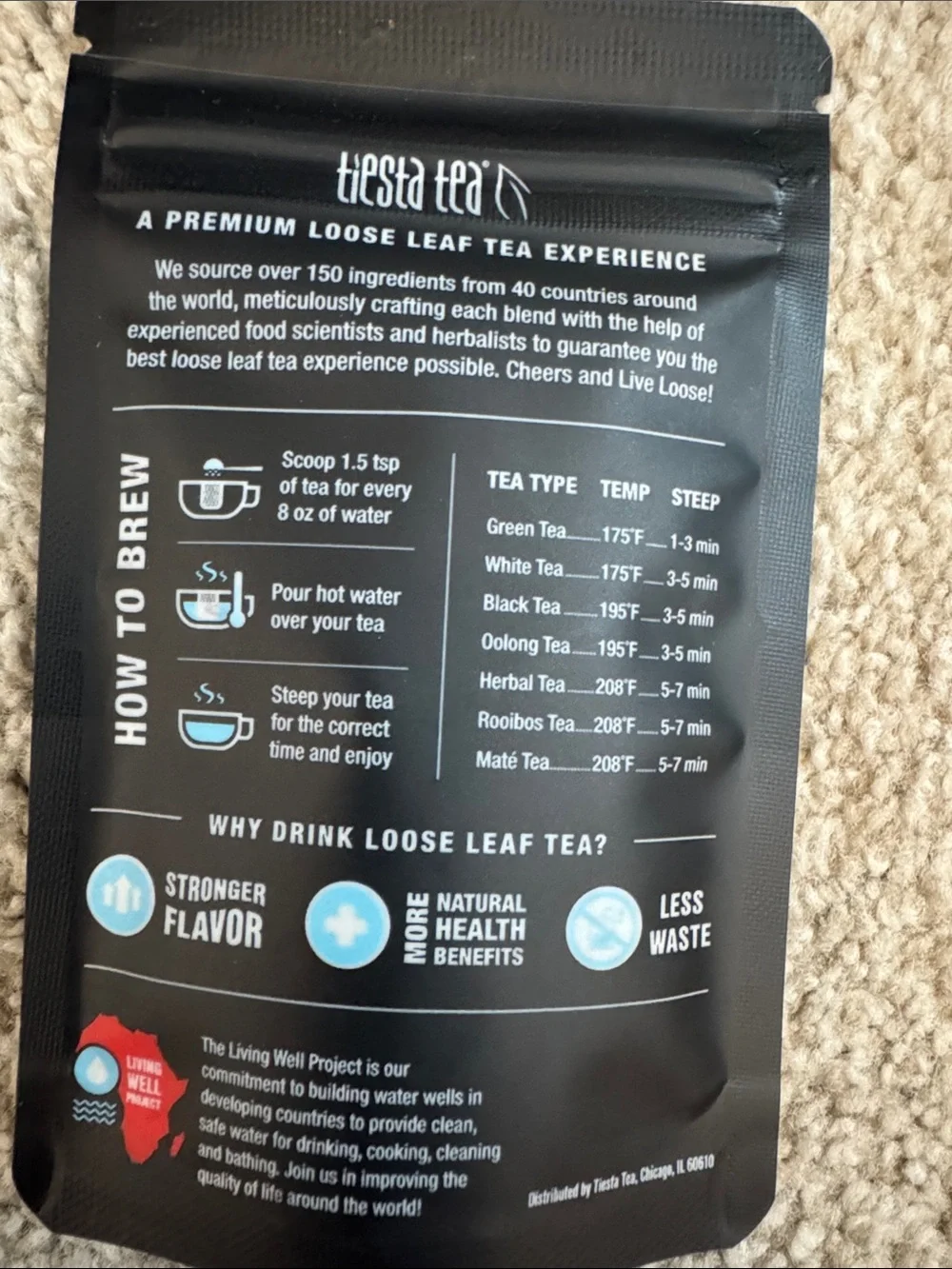 Loose Leaf Tea Set - 10 Packets
